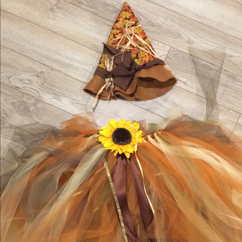 Toddler scarecrow costume